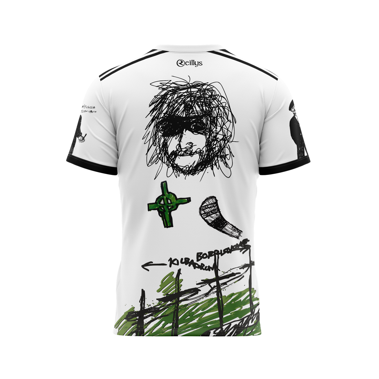 Kids - Shane MacGowan Tour Jersey (White with round collar)