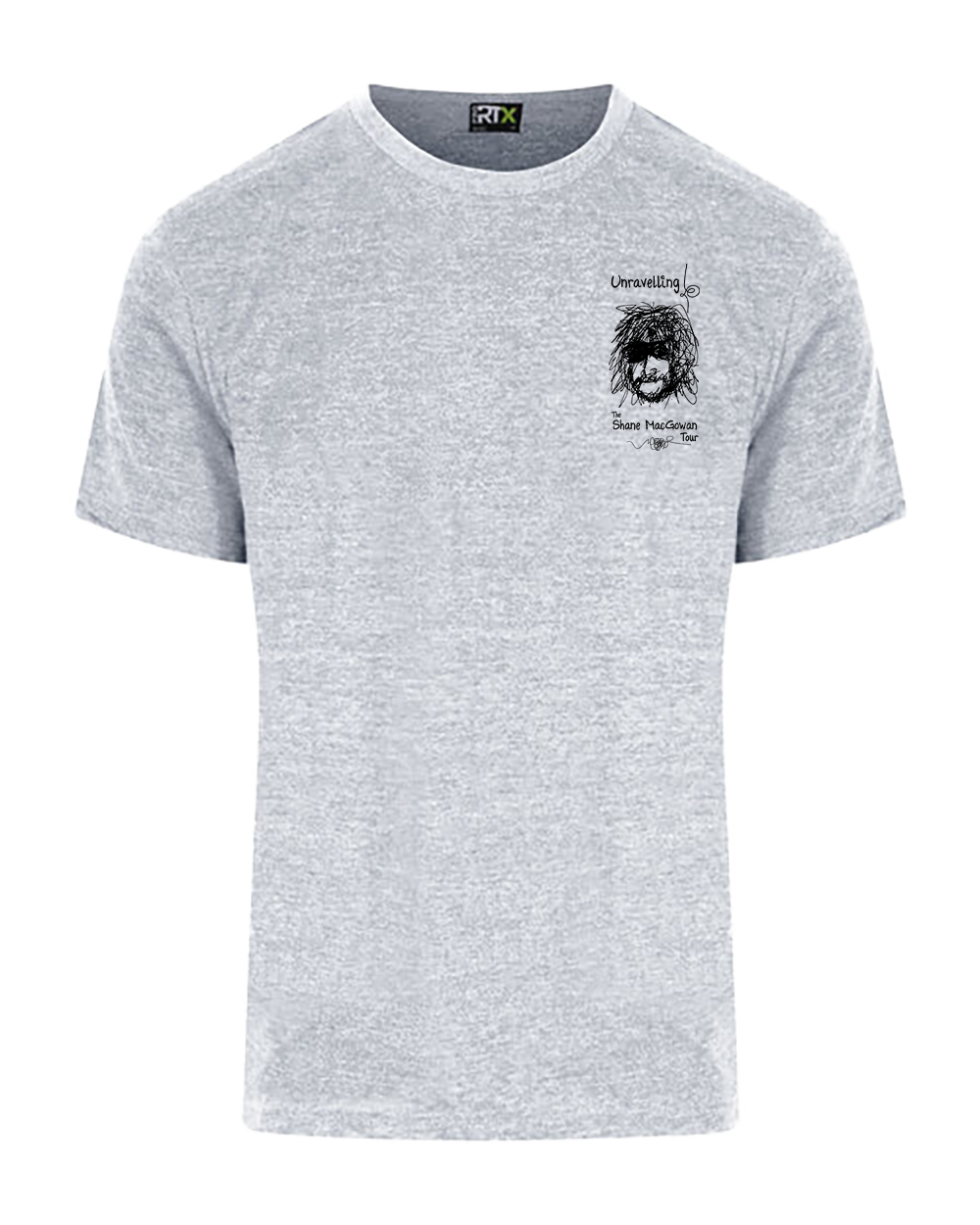 Mens - Shane MacGowan Tour T- Shirt (Grey)