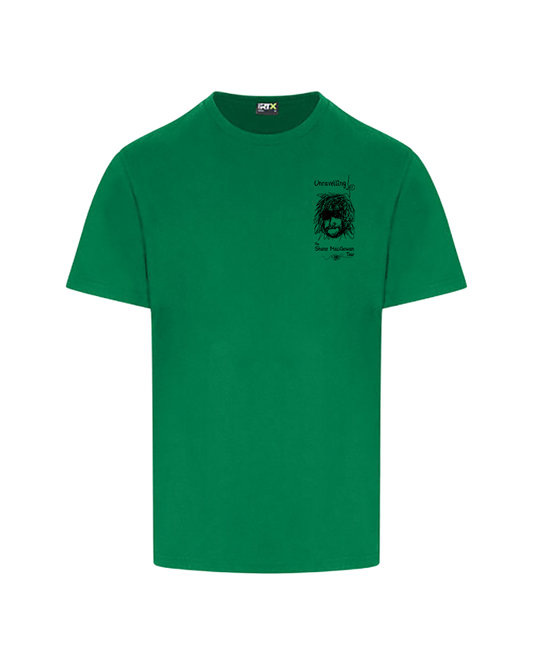Ladies - Shane MacGowan Tour T- Shirt (Green)
