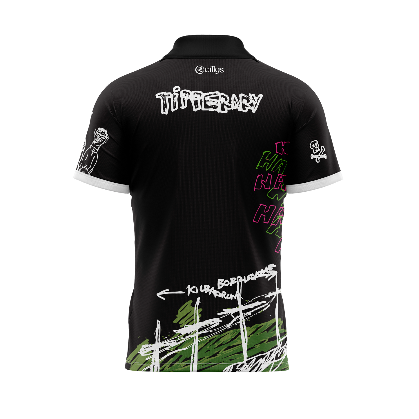 Kids - Shane MacGowan Tour Jersey (Black with collar)