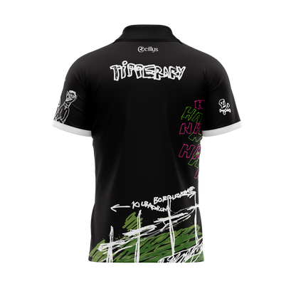 Kids - Shane MacGowan Tour Jersey (Black with collar)