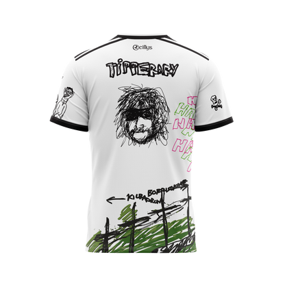 Mens - Shane MacGowan Tour Jersey (White with crossover collar)