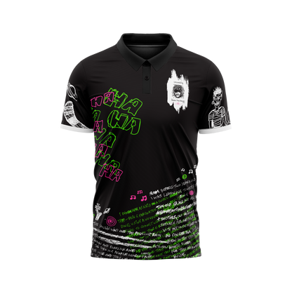 Kids - Shane MacGowan Tour Jersey (Black with collar)