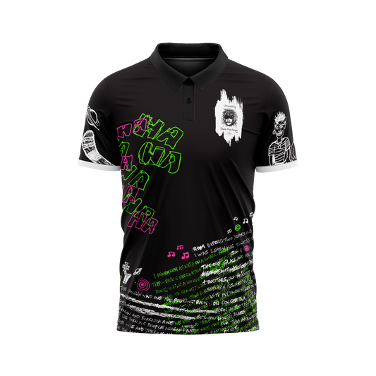 Kids - Shane MacGowan Tour Jersey (Black with collar)